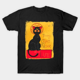 Chat Noir de la Lune T-Shirt